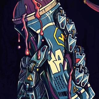 Paint iPhone wallpaper