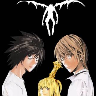 L Death Note iPhone wallpaper