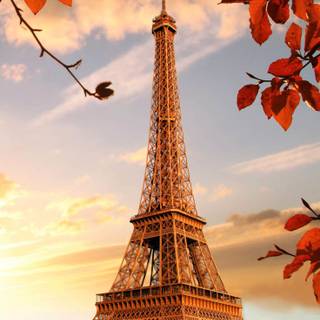 Eiffel Tower phone wallpaper