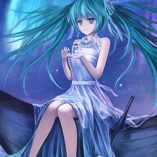 Hatsune Miku iPhone wallpaper