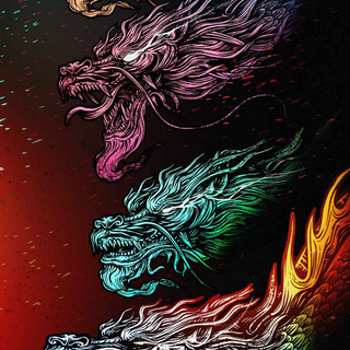 Dragons iPhone wallpaper