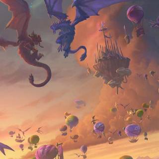 Dragons iPhone wallpaper