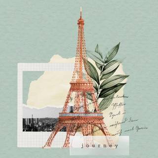 Eiffel Tower phone wallpaper