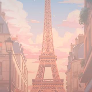 Eiffel Tower phone wallpaper