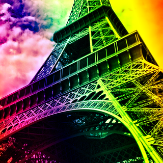 Eiffel Tower phone wallpaper