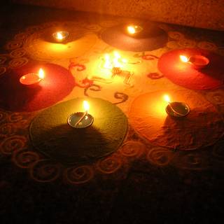Diwali lamp wallpaper