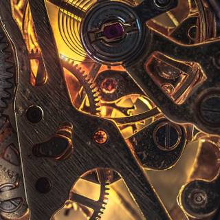 Steampunk iPhone wallpaper