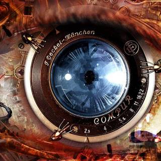 Steampunk iPhone wallpaper