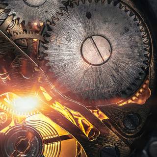 Steampunk iPhone wallpaper