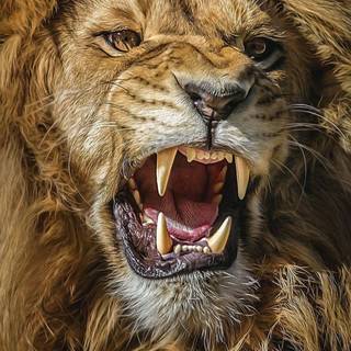 Phone lion wallpaper