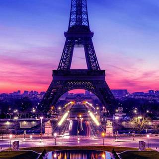 Eiffel Tower phone wallpaper