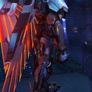 Cyborg phone wallpaper