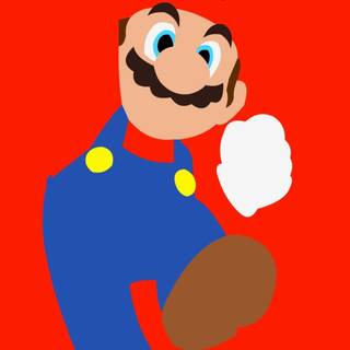 Super Mario Bros iPhone wallpaper