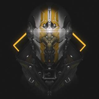 Cyborg phone wallpaper