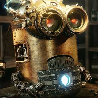 Steampunk iPhone wallpaper