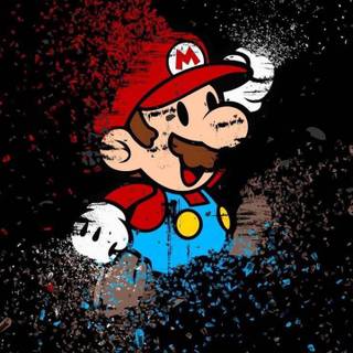 Super Mario Bros iPhone wallpaper