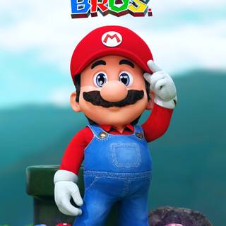 Super Mario Bros iPhone wallpaper