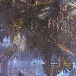 Steampunk iPhone wallpaper