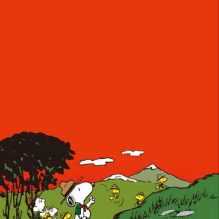 Peanuts iPhone wallpaper