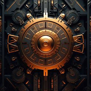 Steampunk iPhone wallpaper