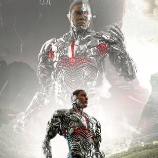 Cyborg phone wallpaper