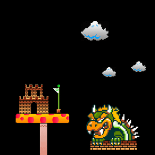 Super Mario Bros iPhone wallpaper
