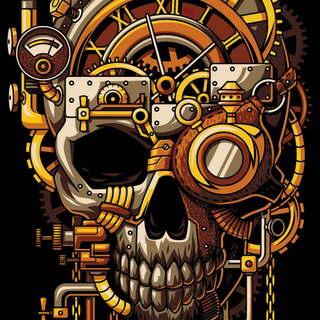 Steampunk iPhone wallpaper