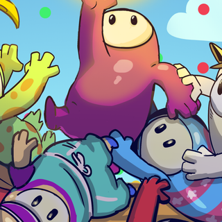 Fall Guys phone wallpaper