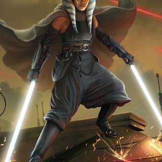 Ahsoka phone wallpaper
