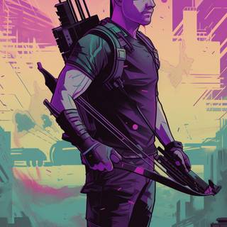 Hawkeye phone wallpaper