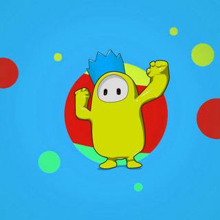 Fall Guys phone wallpaper