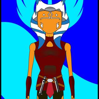 Ahsoka phone wallpaper