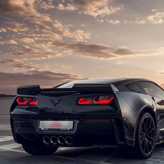 iPhone Corvette wallpaper
