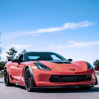 iPhone Corvette wallpaper