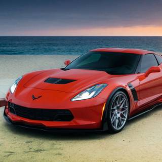 iPhone Corvette wallpaper