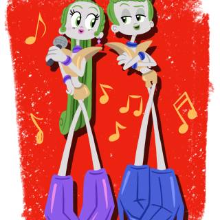 Velvet and Veneer wallpaper