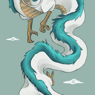 Haku dragon wallpaper