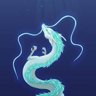 Haku dragon wallpaper