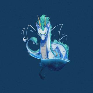 Haku dragon wallpaper