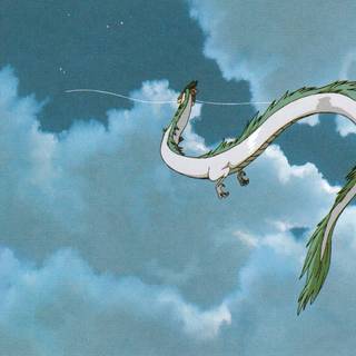 Haku dragon wallpaper