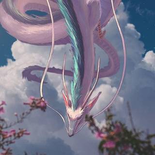 Haku dragon wallpaper