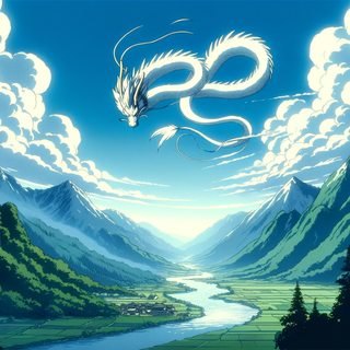 Haku dragon wallpaper