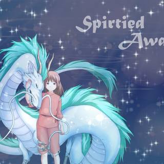 Haku dragon wallpaper