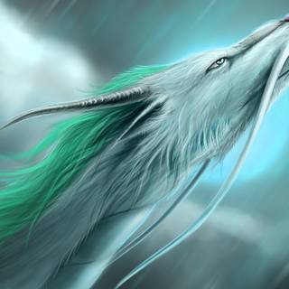 Haku dragon wallpaper