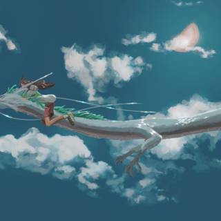 Haku dragon wallpaper