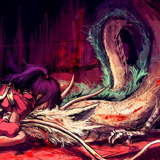 Haku dragon wallpaper