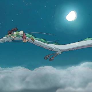 Haku dragon wallpaper