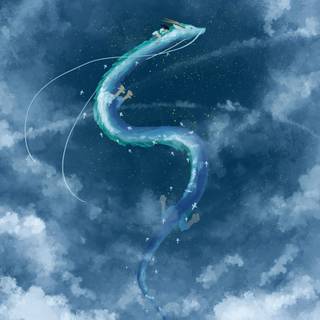 Haku dragon wallpaper