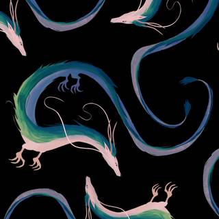 Haku dragon wallpaper