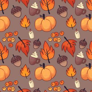 Fall drawing wallpaper